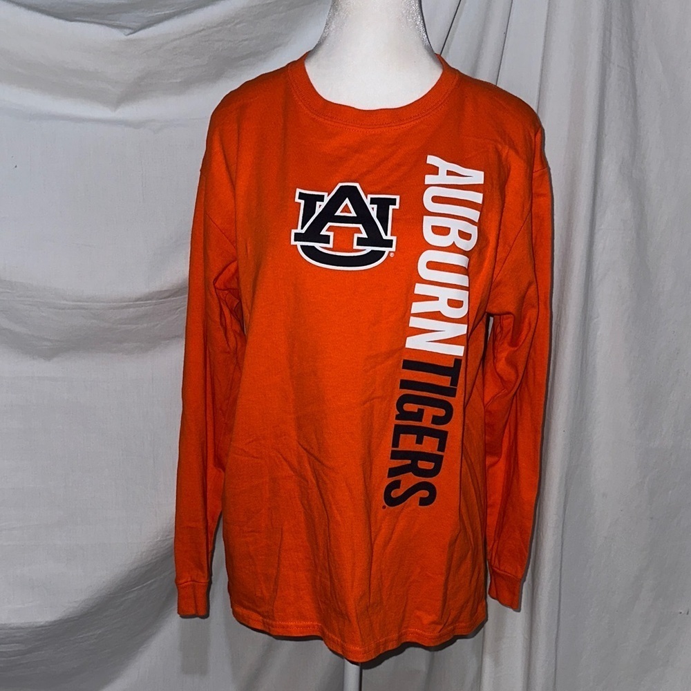 Auburn Tigers Kids Orange Long Sleeve Shirt size xl